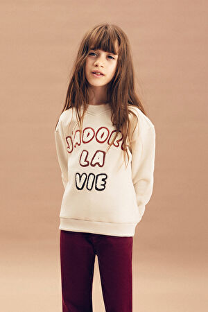 Ekru Sweatshirt