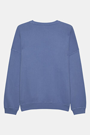 Mavi Bisiklet Yaka Sweatshirt_2