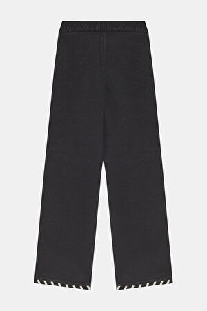 Siyah Bol Paça Pantolon_2