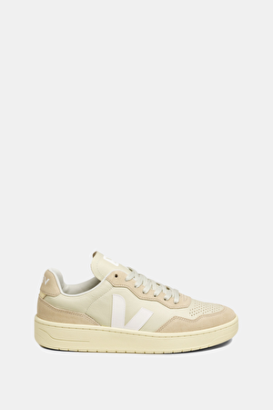 V-90 Leather Krem Desenli Erkek Spor Ayakkabı