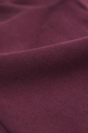 Bordo Boru Paça Spor Pantolon_6