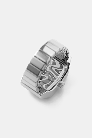 Dalmata 1748A Silver Ring Gümüş Yüzük Saat_2