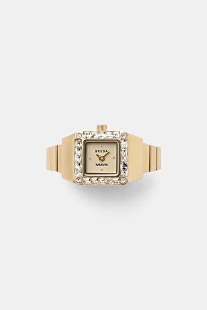 Dalmata 1748B Gold Ring Altın Yüzük Saat