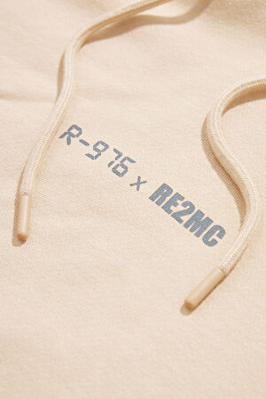Bej Kapüşonlu Sweatshirt_4
