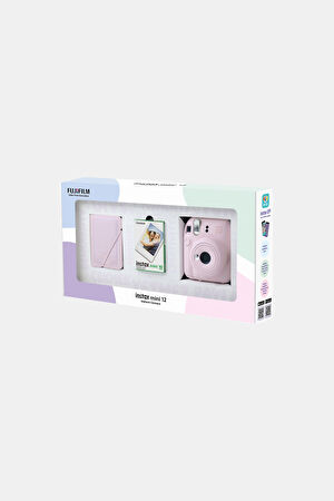 Instax Mini 12 Blossom Pınk Mini Bundle Fotoğraf Makinesi_3