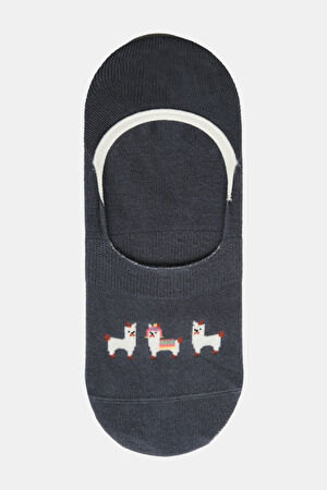 Alpaca Desenli Babet Çorap