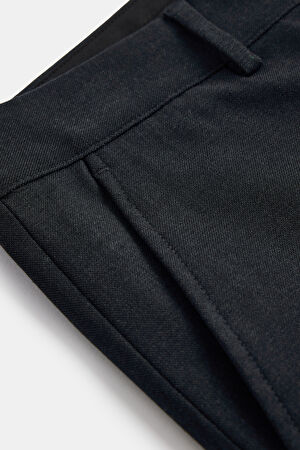 Lacivert Dar Paça Pantolon_4