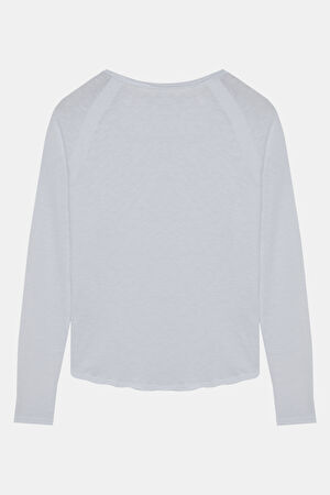 Beyaz Kayık Yaka T-Shirt_2