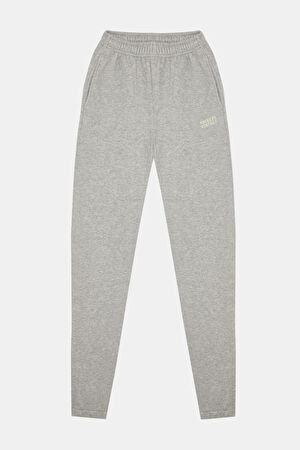 Gri Melanj Dar Paça Spor Pantolon