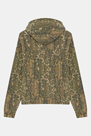Çok Renkli Relax Kalıp Kapüşonlu Sweatshirt_2