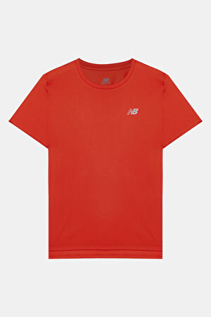 Kırmızı O Yaka T-Shirt