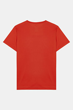 Kırmızı O Yaka T-Shirt_2