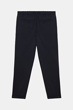 Lacivert Boru Paça Pantolon_2