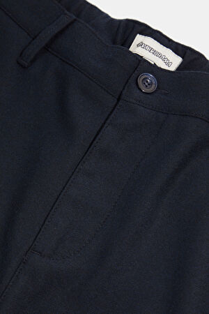 Lacivert Boru Paça Pantolon_3