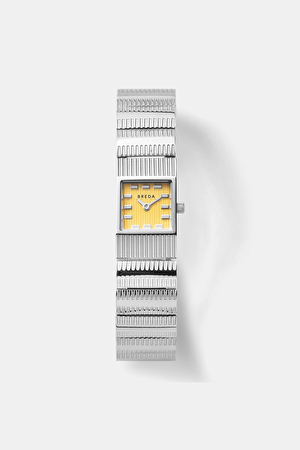 Groove Silver and Metal Bracelet Saat