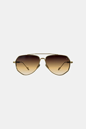 N27 Gold Shiny Güneş Gözlüğü