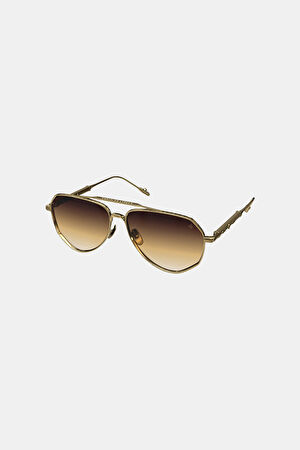 N27 Gold Shiny Güneş Gözlüğü_4
