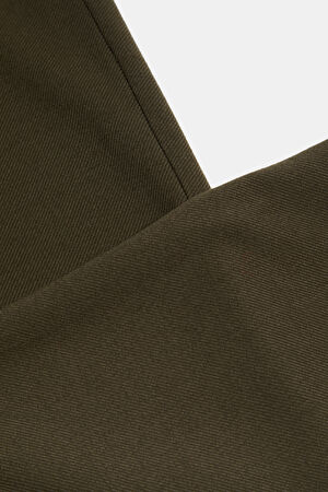 Haki Boru Paça Viskoz Pantolon_4