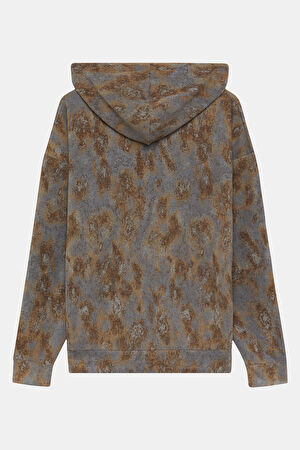 Kahve Kapüşonlu Sweatshirt_2