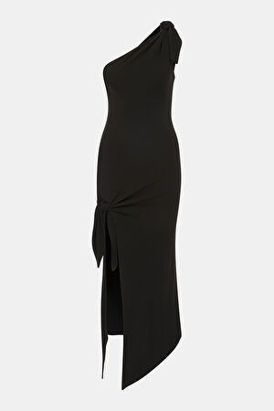 Sahara Siyah Maxi Elbise