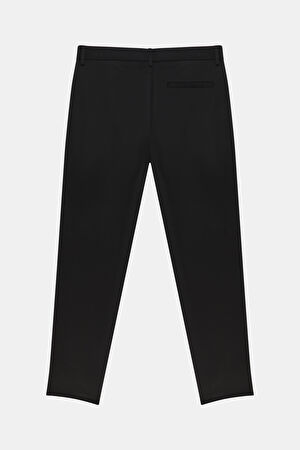 Siyah Boru Paça Pantolon_2