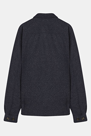 Lacivert Polyester Akrilik Mont_2
