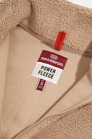 Açık Kahve Dik Yaka Sweatshirt_6
