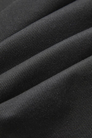 Siyah Boru Paça Pantolon_7