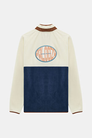Ekru Dik Yaka Sweatshirt_2