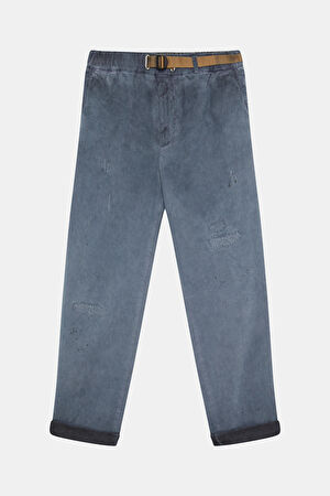 Lacivert Boru Paça Pantolon