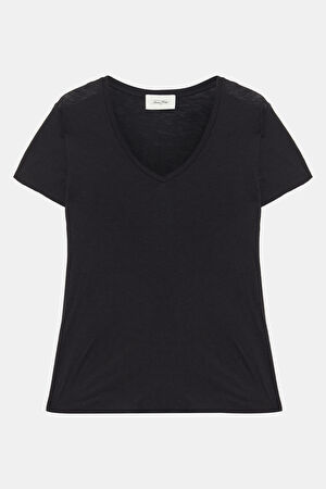 Siyah V Yaka T-Shirt