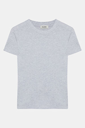 Koyu Gri O Yaka T-Shirt