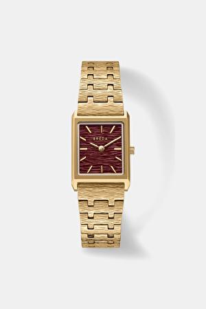 Virgil Gold Metal Mesh Bracelet Kol Saati