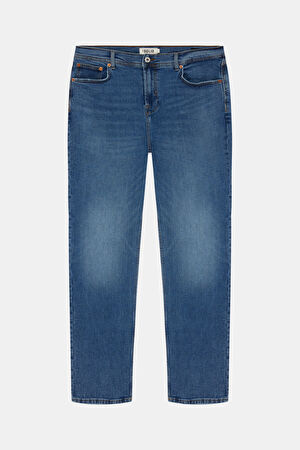 İndigo Jean Pantolon