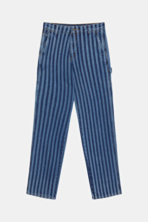 Mavi Boru Paça Pantolon