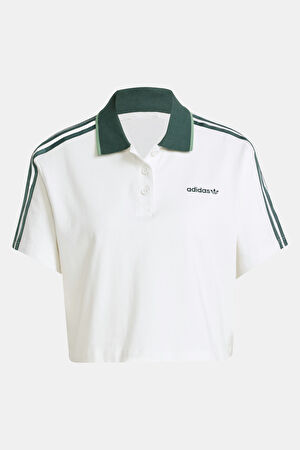 Beyaz Polo Yaka T-Shirt