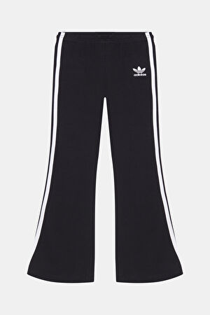 Siyah Bol Paça Spor Pantolon