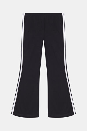 Siyah Bol Paça Spor Pantolon_2