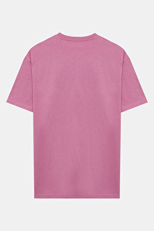Relax Kalıp Bisiklet Yaka T-Shirt_2