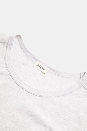 Gri Bisiklet Yaka T-Shirt_3