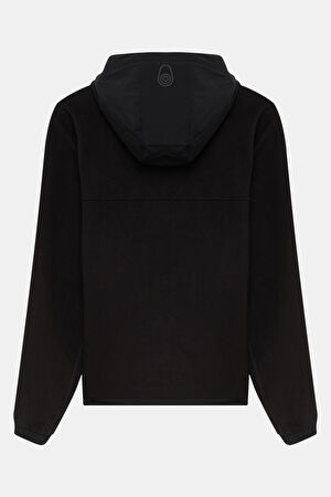 Siyah Kapüşonlu Sweatshirt_2