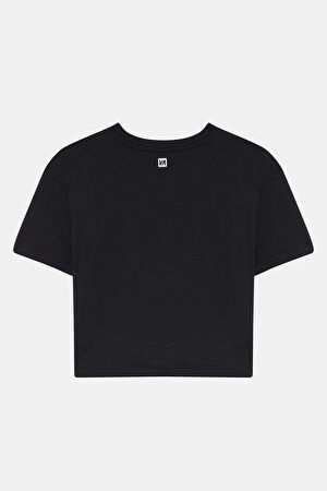 Siyah Bisiklet Yaka T-Shirt_2