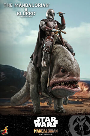 Mandalorian & Blurrg 1:6 Set (Hot Toys)