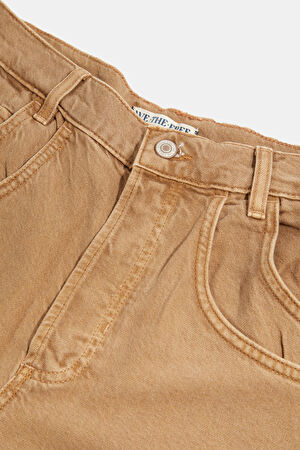 Bej Bol Paça Pantolon_3