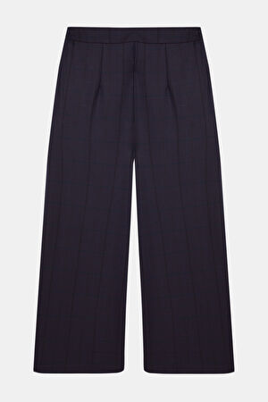 Lacivert Bol Paça Pantolon_2