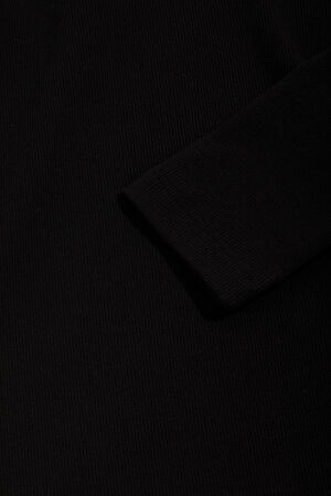 Siyah Bisiklet Yaka T-Shirt_4