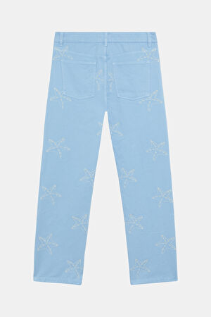 Deniz Yıldızlı Organik Unisex Pantolon_2