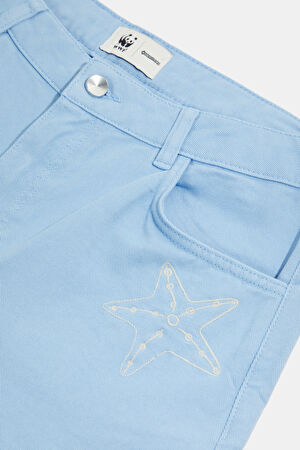 Deniz Yıldızlı Organik Unisex Pantolon_3