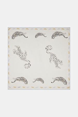 Kar Leoparlı Bandana