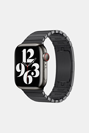 Apple Watch 38 mm Baklalı Model Uzay Siyahı Bilezik